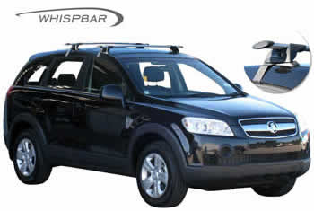 Holden Captiva Yakima  Whispbar roof racks